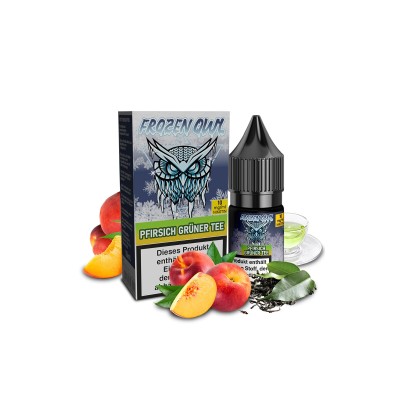 Pfirsich Grüner Tee - 10ml Nikotinsalz