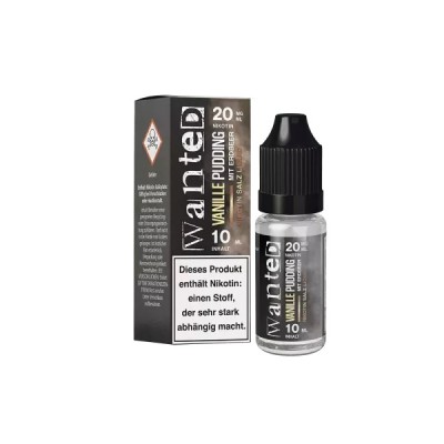 Vanillepudding Erdbeer 10ml Nikotinsalz